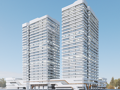 现代酒店建筑 轻奢酒店办公楼 高层酒店办公楼 现代酒店公寓 超高层酒店办公楼 高层酒店建筑