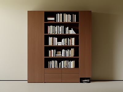 现代中古书柜 书房书柜 客厅书柜 开放书柜 办公室书柜 边柜