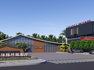 现代消防站 消防站