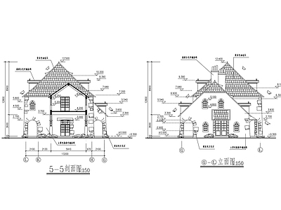 法式其他建筑 影楼礼品店 施工图