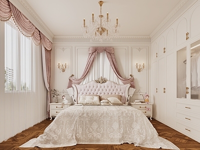 法式欧式女孩房 法式女孩房女儿房 欧式女儿房女孩房 法式书房 欧式书房 法式书柜