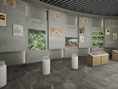 中式民俗展厅 朝鲜族文化展厅 人参文化 挖参文化展厅