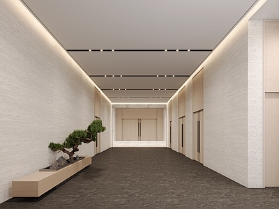 现代走廊 会所走廊 宾馆走廊 办公走廊 教室走廊
