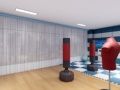 现代其他公共空间 情绪宣泄室 学校情绪宣泄室