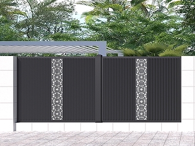 新中式中式景观围栏 竖百叶围栏 精雕护栏 别墅围栏 雕刻景观围栏