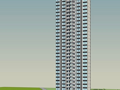 现代高层住宅 高层住宅建筑