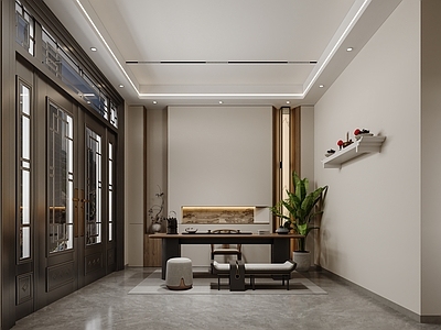 现代简约茶室 现代简约茶室