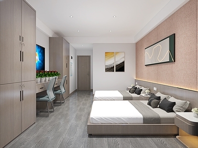 现代酒店客房 酒店客房