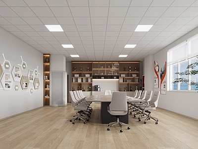 现代新中式会议室 培训会议室 酒店会议室 政府会议室 大型会议室