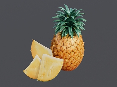现代其他摆件 菠萝组合