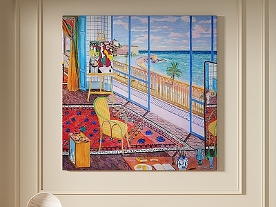 现代奶油挂画 女孩房挂画 书房挂画 客厅挂画 玄关挂画 办公室挂画