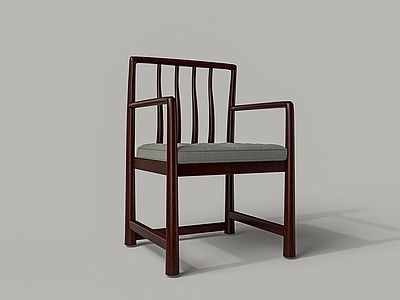 中式休闲椅 木椅 中式红木椅子