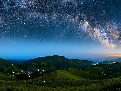 现代天空HDR 夜景星空HDR 夜景HDR 宇宙星空HDR