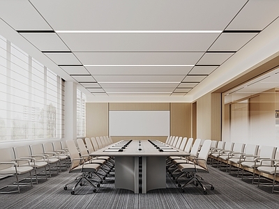 现代原木会议室 小型会议室 办公会议室 酒店会议室