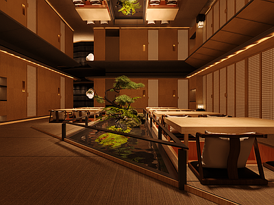日式新中式日料店 日式餐厅