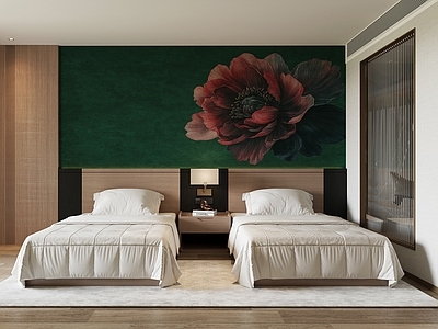 现代酒店客房 酒店客房