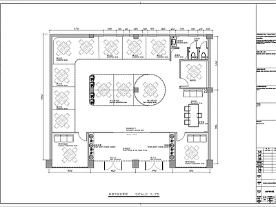 其他展厅 麻将桌专卖店 施工图