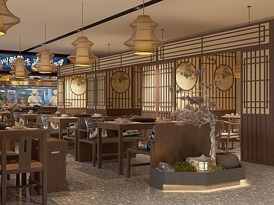 现代火锅店 火锅店