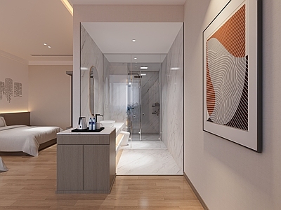 现代酒店客房 电竞酒店