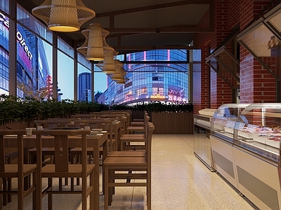 现代火锅店 火锅店