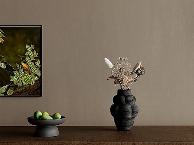 中古简约花艺 花束 插花 干支