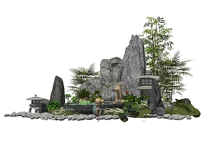 中式假山 假山 景观石 景观小品