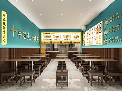 现代其他商业空间 拉面馆 牛肉拉面