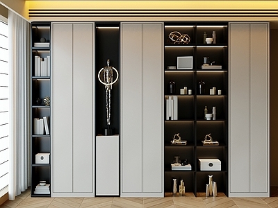 现代简约书柜 儿童房书柜 书房书柜 办公室书柜 客厅书柜 边柜