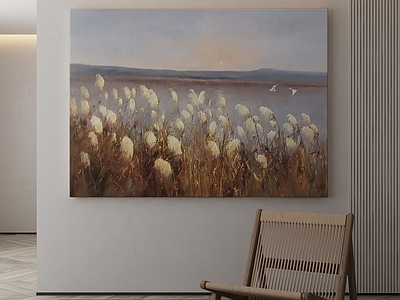 现代侘寂挂画 油画 书房挂画 茶室挂画 客厅挂画 玄关挂画