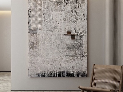 现代侘寂挂画 油画 书房挂画 茶室挂画 客厅挂画 玄关挂画