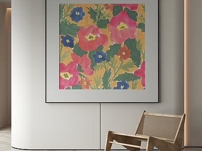 现代侘寂挂画 油画 书房挂画 茶室挂画 客厅挂画 玄关挂画