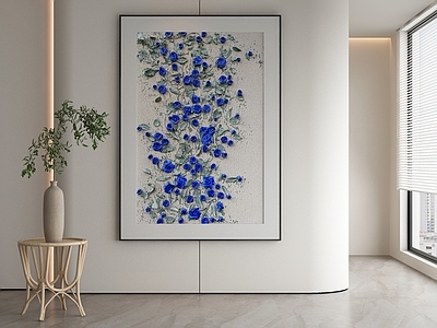 现代侘寂挂画 油画 书房挂画 茶室挂画 客厅挂画 玄关挂画