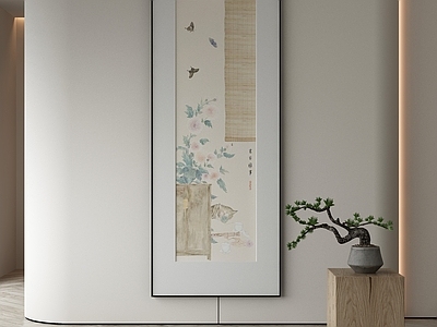 新中式中式挂画 油画 书房挂画 茶室挂画 客厅挂画 玄关挂画