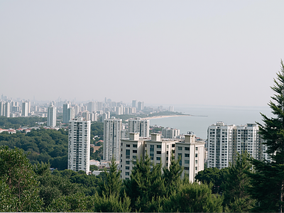 现代其它外景 城市白天街道外景