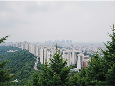 现代其它外景 城市白天街道外景
