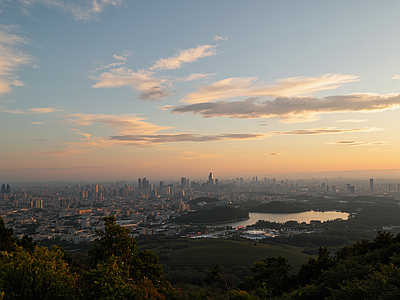 现代其它外景 晚霞 火烧云傍晚 落日 夕阳