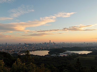 现代其它外景 晚霞 火烧云傍晚 落日 夕阳