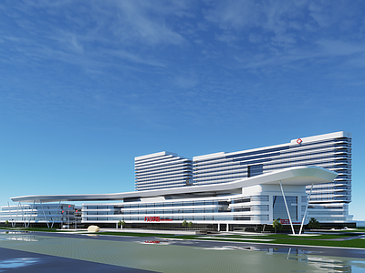 现代医院建筑 综合医院