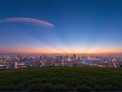 现代其它外景 晚霞 火烧云傍晚 落日 夕阳