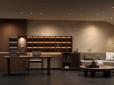 现代休息区 休息室 工作间