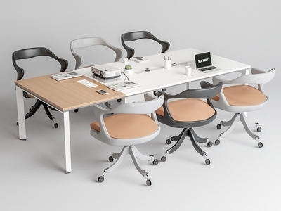现代会议桌椅 会议室
