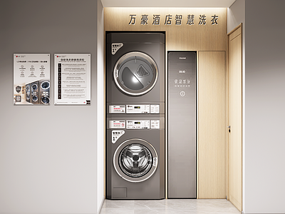 现代其他酒店空间 洗衣房设计 洗衣房装修 洗衣房布局 洗衣间设计 别墅洗衣房设计