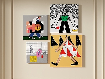 现代简约挂画 书房挂画 客厅挂画 玄关挂画 办公室挂画