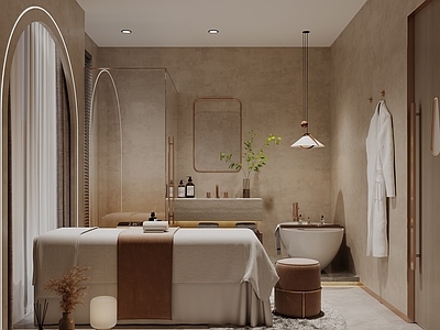 现代轻奢其他商业空间 美容店