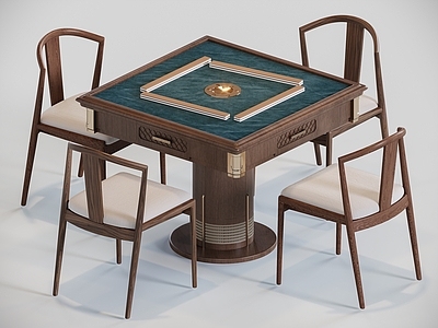 麻将桌 中古风麻将桌