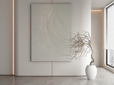 现代侘寂挂画 油画 书房挂画 茶室挂画 客厅挂画 玄关挂画