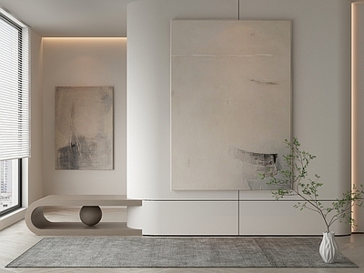 现代侘寂挂画 油画 书房挂画 茶室挂画 客厅挂画 玄关挂画