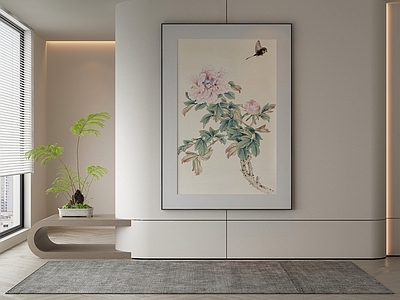 中式新中式挂画 油画 书房挂画 茶室挂画 客厅挂画 玄关挂画