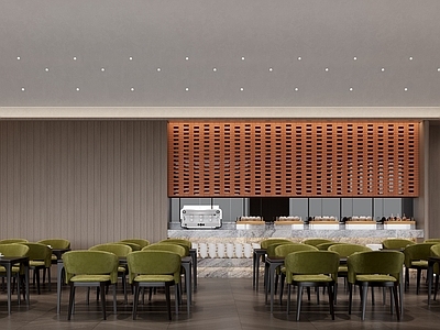 现代酒店餐厅 餐厅