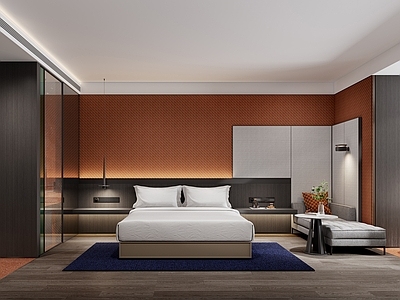 现代酒店客房 客房